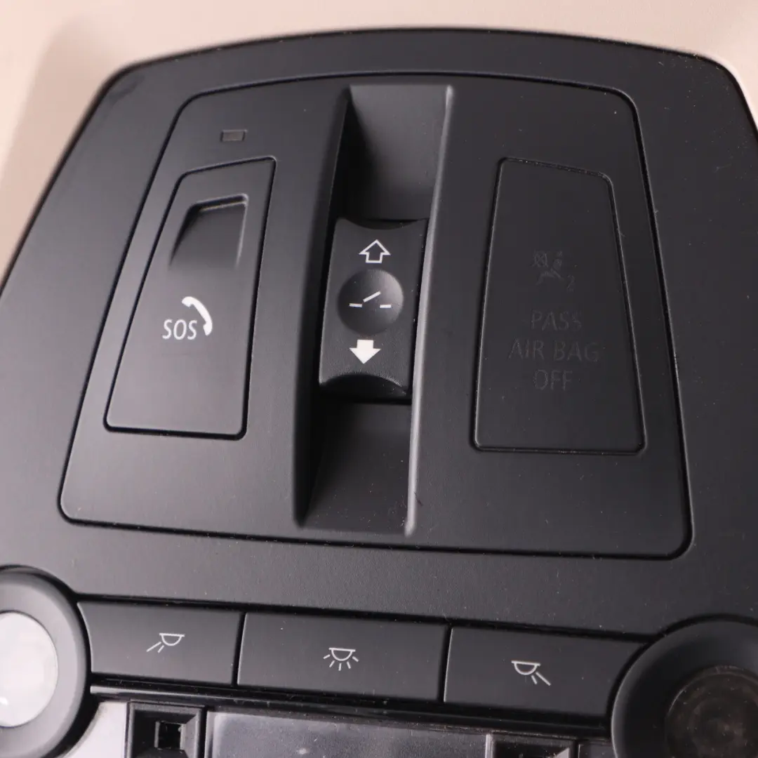 Roof Light BMW F10 F11 F13 Front Interior Reading Lamp Oyster to with Part number 9276232 Roof Light BMW F10 F11 F13 Front Interior Reading Lamp Oyster - SKU 9276232-1 - Part number 9276232