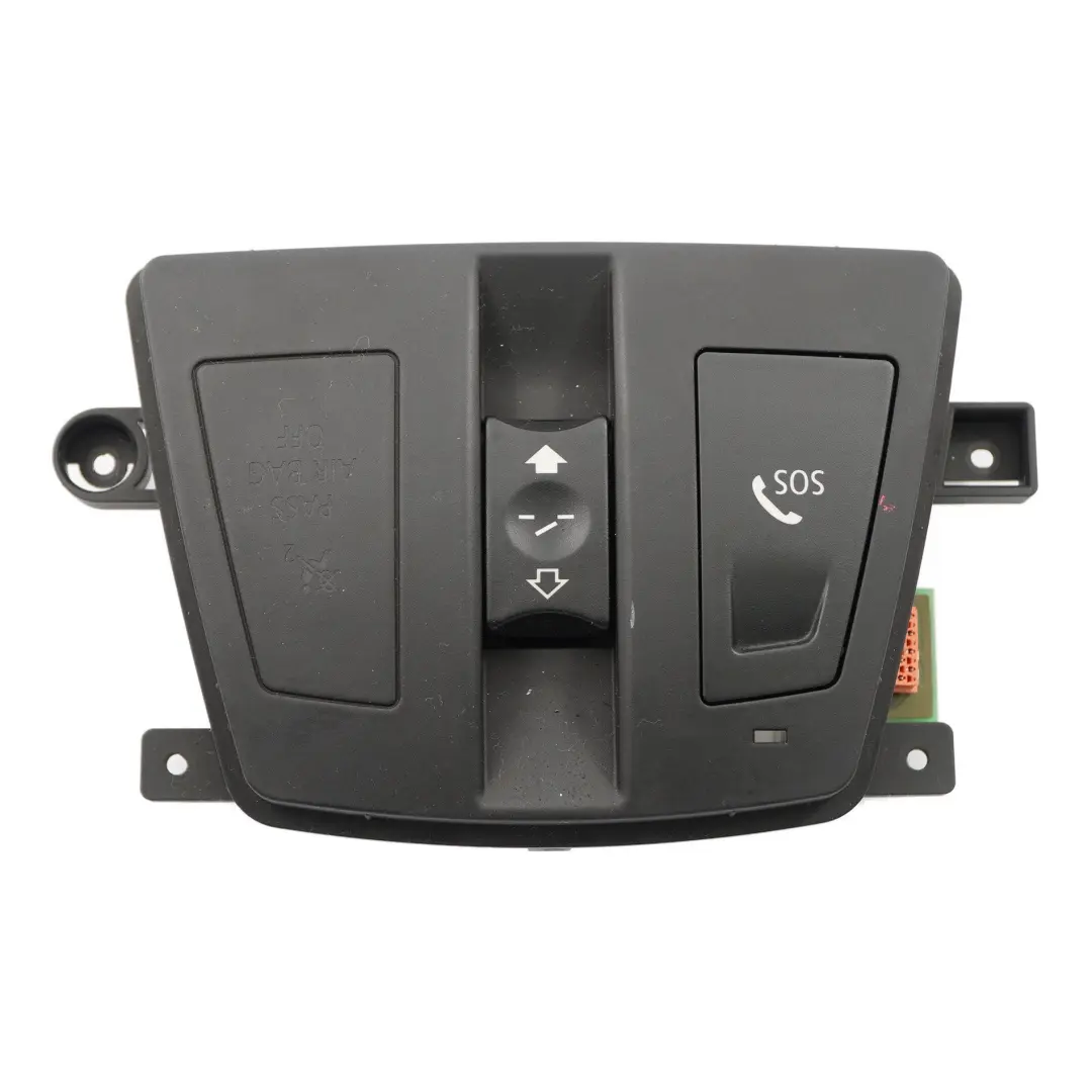 Panel Interior Delantero Techo Interruptor Negro para BMW F06 F07 F10 F11 F13 con número de pieza 9276232 BMW F06 F07 F10 F11 F13 Panel Interior Delantero Techo Interruptor Negro - SKU 9276232-2 - Número de pieza 9276232