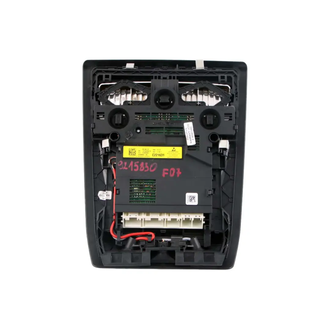  Panel De Luz De Techo BMW F06 F07 F10 F11 F13 Interior Delantero Negro - SKU 9276232 - Número de pieza 9276232