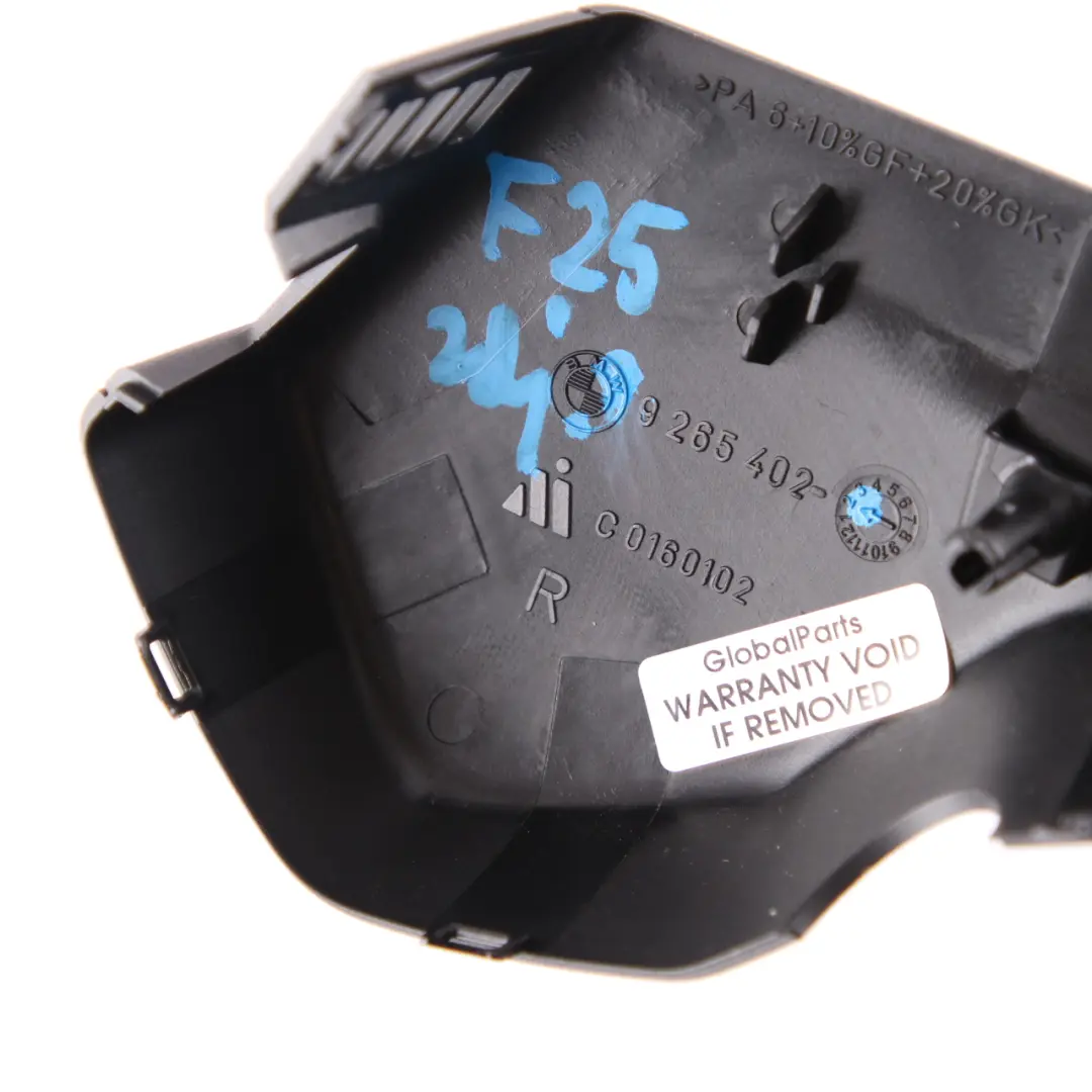 Set Of Covers Mirror Baseplate 9265402 9265403 to BMW X3 F25 X4 F26 with Part number 9277182 BMW X3 F25 X4 F26 Set Of Covers Mirror Baseplate 9265402 9265403 - SKU 9277182 - Part number 9277182