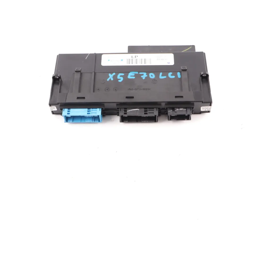 Body Control Module Unit Junction Box PL4 JBBFEIII R ECU to BMW X5 E70 LCI with Part number 9277250 BMW X5 E70 LCI Body Control Module Unit Junction Box PL4 JBBFEIII R ECU - SKU 9277250 - Part number 9277250