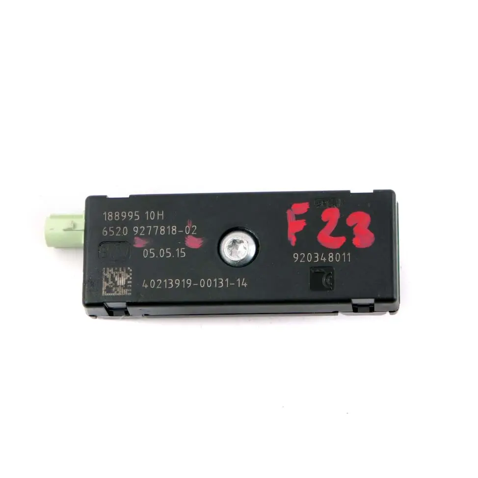 Amplificador de antena FM Radio Booster Módulo para BMW F23 Cabrio con número de pieza 9277818 BMW F23 Cabrio Amplificador de antena FM Radio Booster Módulo - SKU 9277818 - Número de pieza 9277818