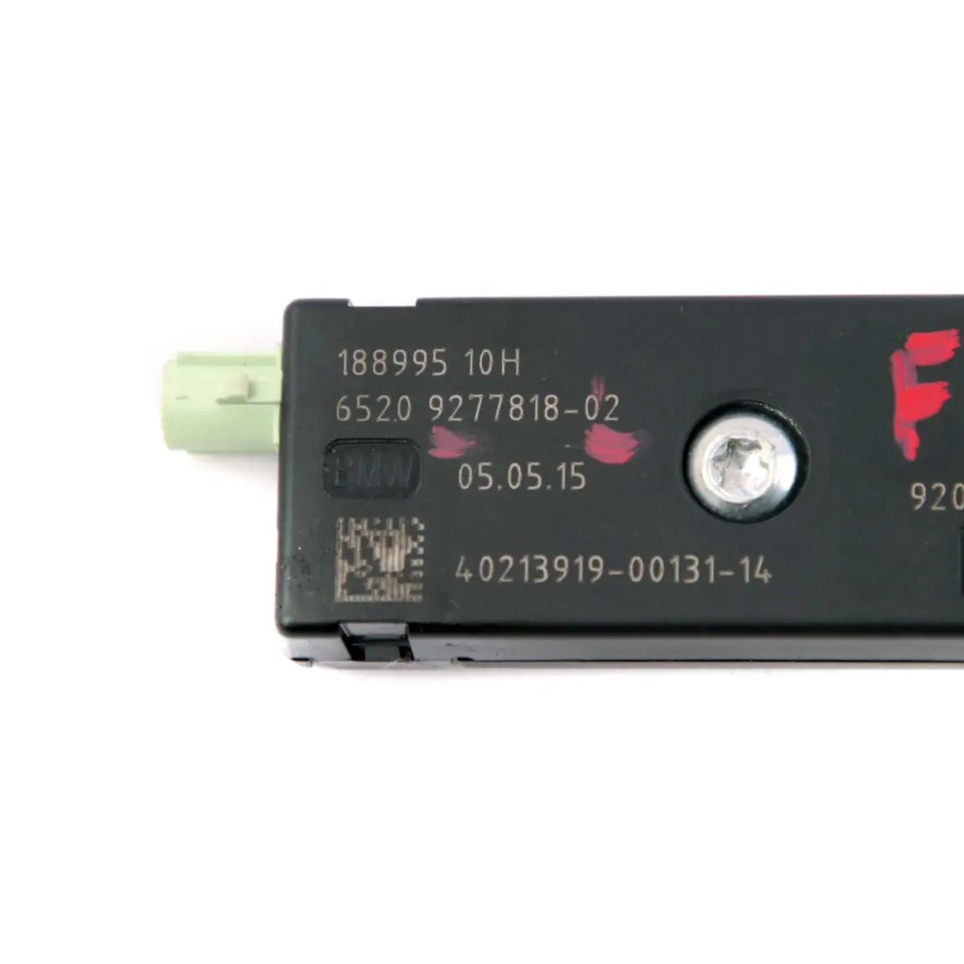 Amplificador de antena FM Radio Booster Módulo para BMW F23 Cabrio con número de pieza 9277818 BMW F23 Cabrio Amplificador de antena FM Radio Booster Módulo - SKU 9277818 - Número de pieza 9277818