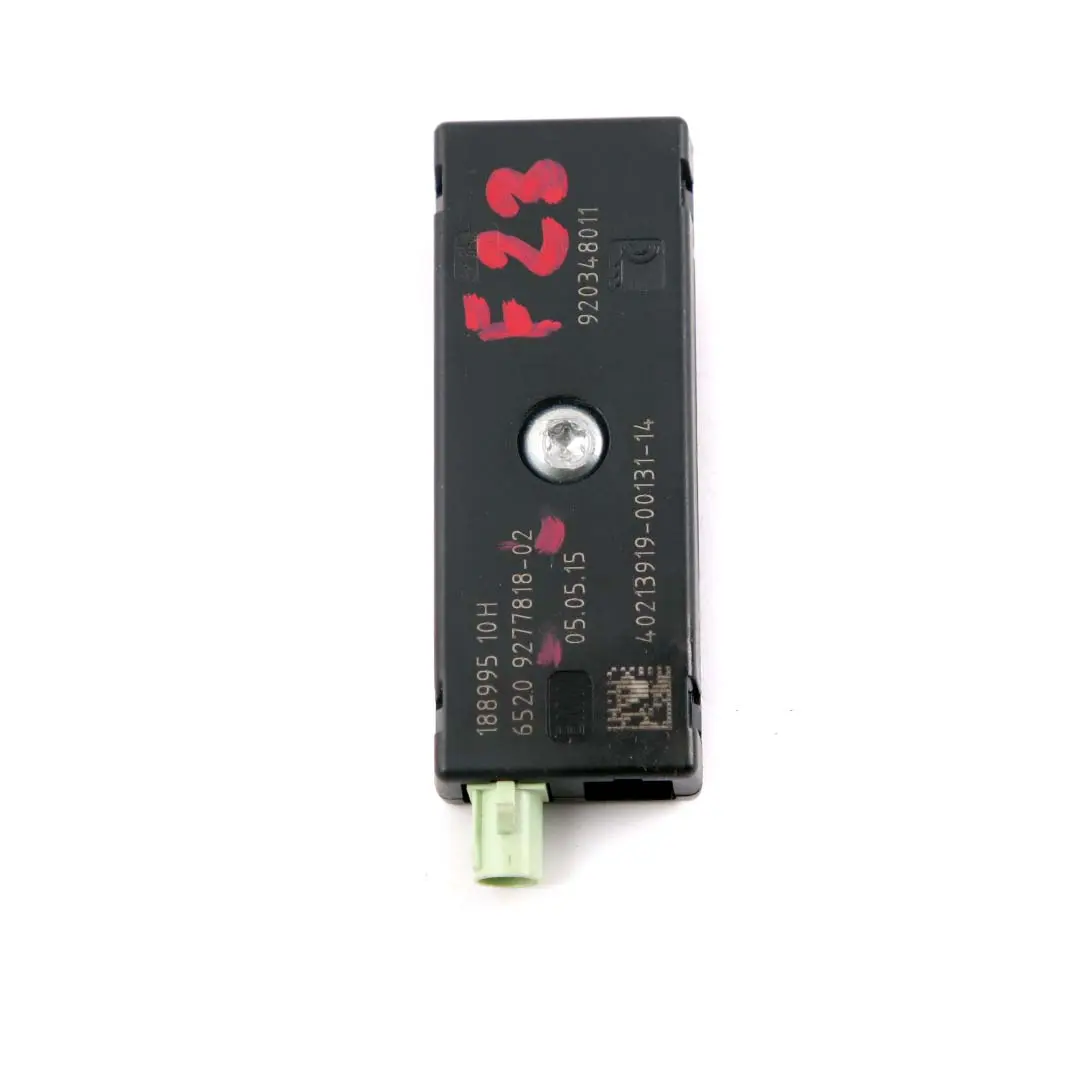  Antenna Amplifier BMW F23 Cabrio FM Radio Booster Unit Module - SKU 9277818 - Part number 9277818