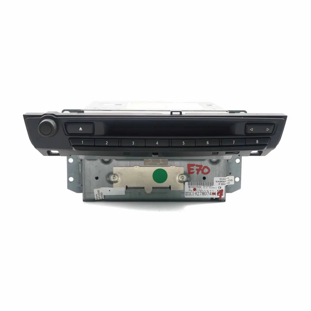 CIC DAB Profesional Sistema de Navegación Controlador para BMW X5 E70 con número de pieza 9278074 BMW X5 E70 CIC DAB Profesional Sistema de Navegación Controlador - SKU 9278074-1 - Número de pieza 9278074
