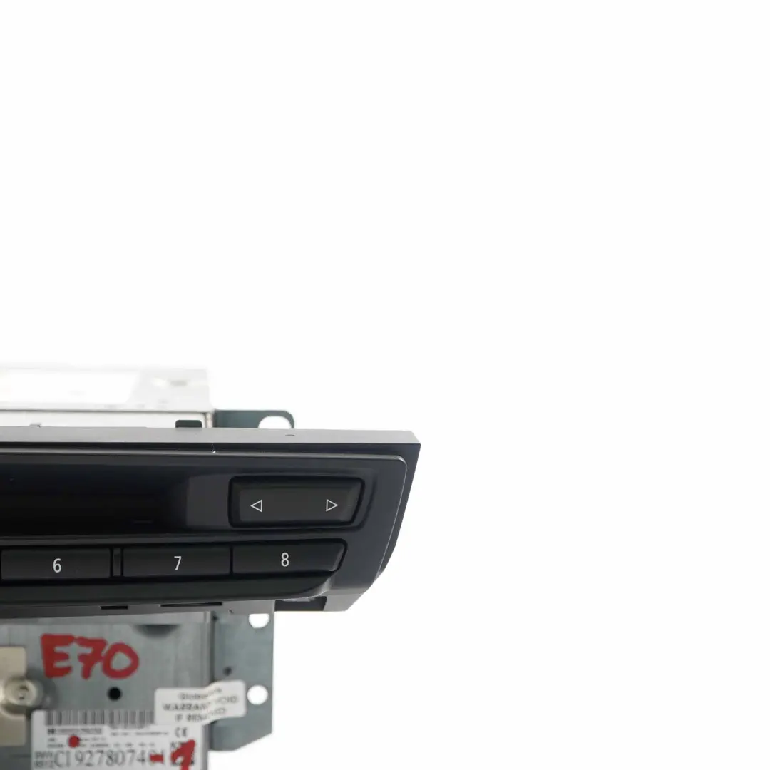 BMW X5 E70 Head Unit CIC DAB Professional Navigation System Controller - SKU 9278074-1 - Part number 9278074
