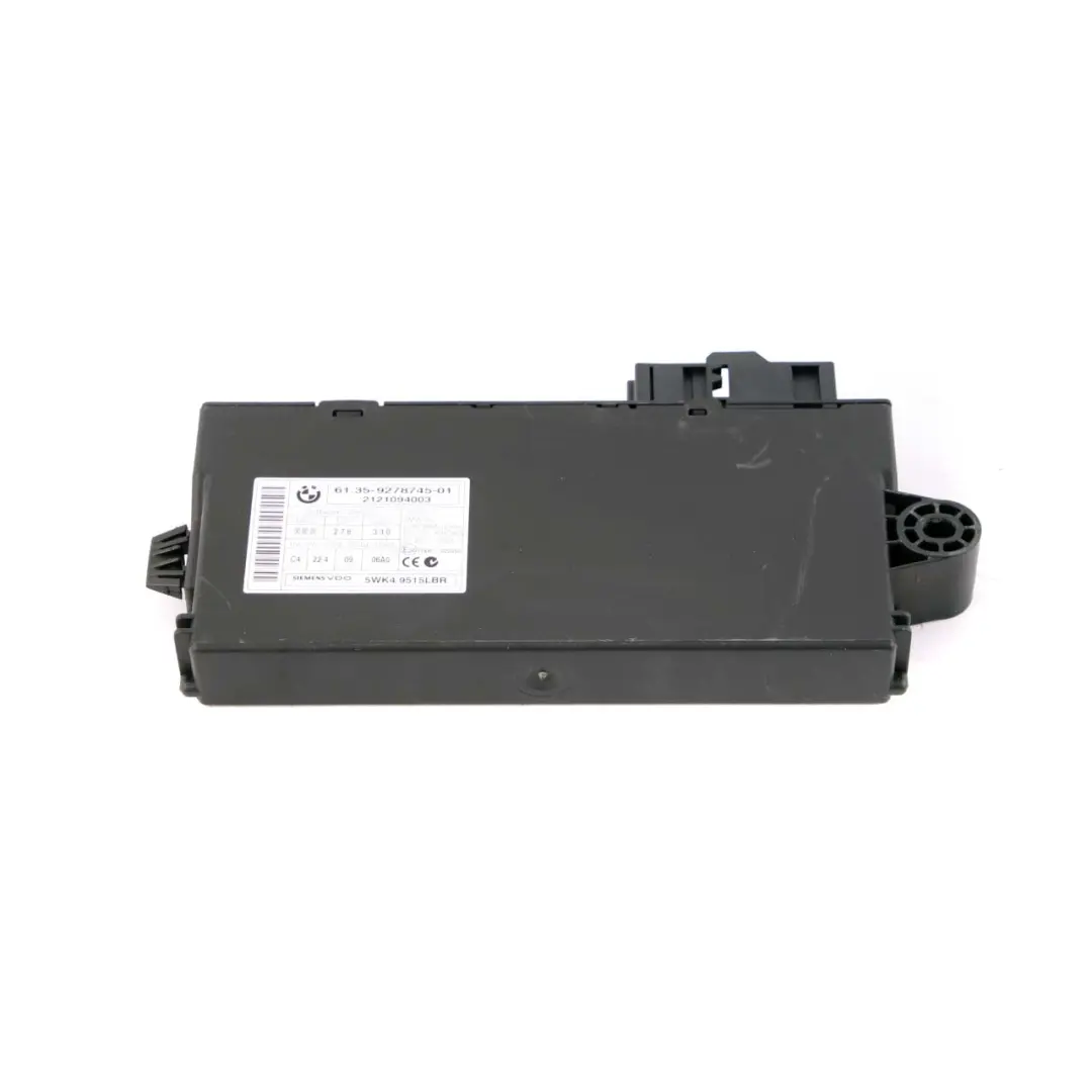 CAS3 Moduł Sterownik CAS BMW E60 E81 E87 E90 E91 E92 E93 - SKU 9278745 - Numer Części 9278745
