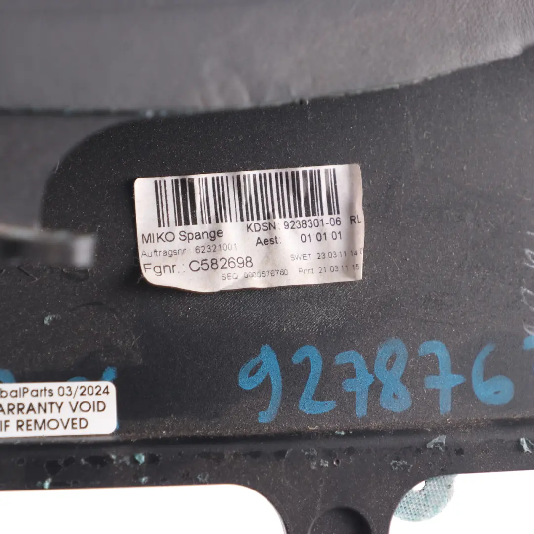 Decorative Trim Detailing Leather 9238301 to BMW F06 F12 F13 with Part number 9278763 BMW F06 F12 F13 Decorative Trim Detailing Leather 9238301 - SKU 9278763 - Part number 9278763