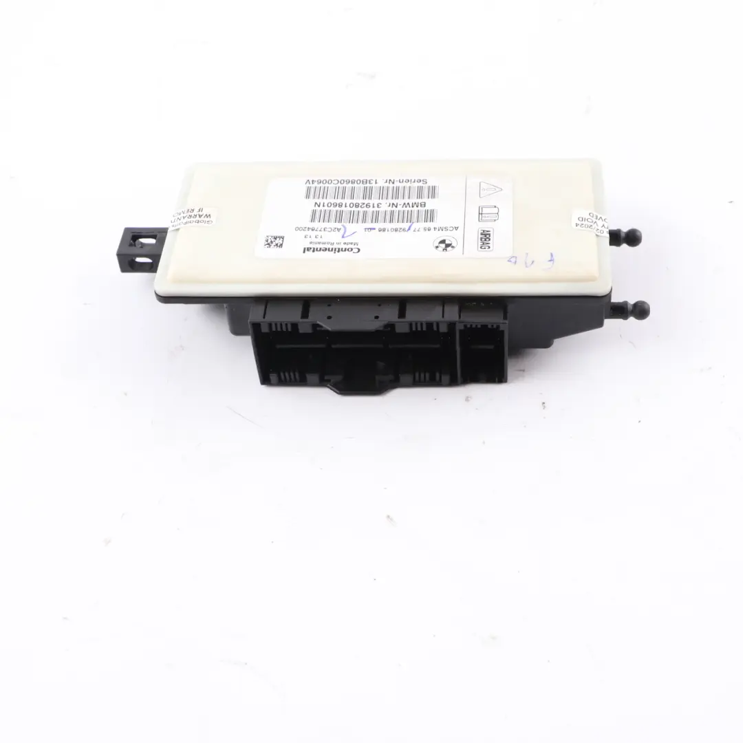 BMW F10 F11 F01 F02 F03 LCI Moduł Airbag - SKU 9280186-1 - Numer Części 9280186
