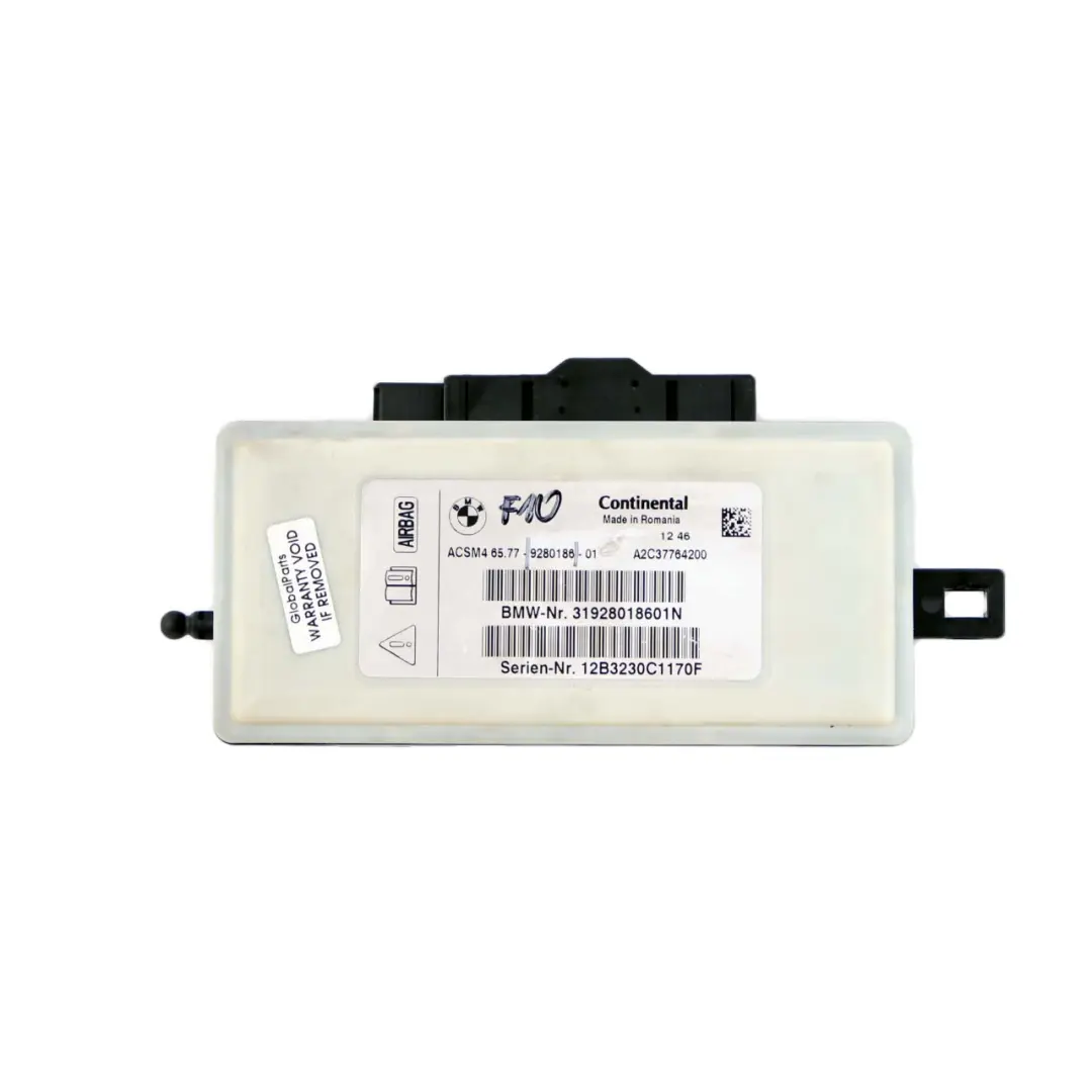 Moduł Sterownik Airbag ECU do BMW F10 F11 F01 F02 F03 LCI o numerze 9280185 BMW F10 F11 F01 F02 F03 LCI Moduł Sterownik Airbag ECU - SKU 9280186 - Numer Części 9280185