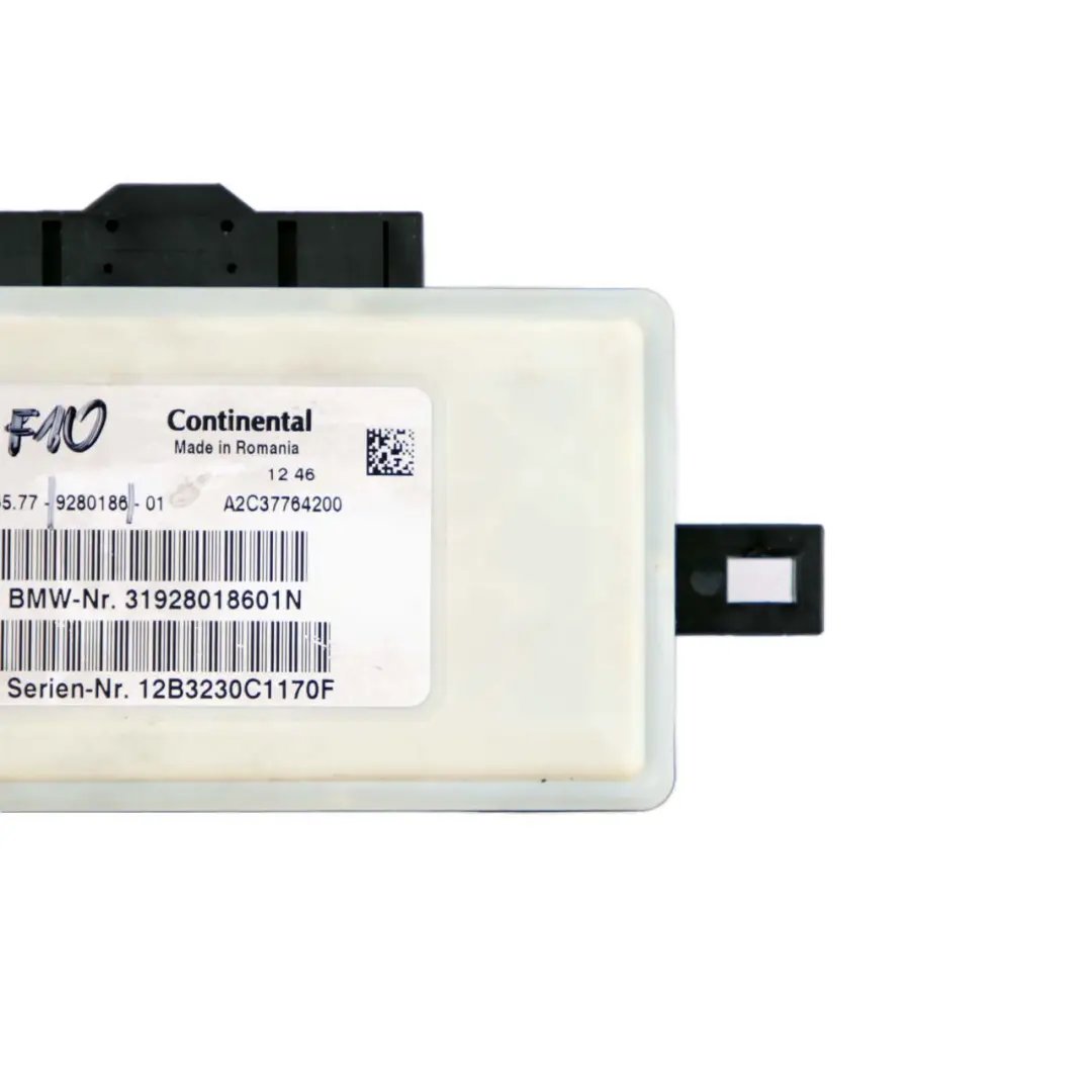 Airbag Control Module ECU Unit to BMW 5 7 Series F10 F11 F01 F02 F03 LCI with Part number 9280185 BMW 5 7 Series F10 F11 F01 F02 F03 LCI Airbag Control Module ECU Unit - SKU 9280186 - Part number 9280185