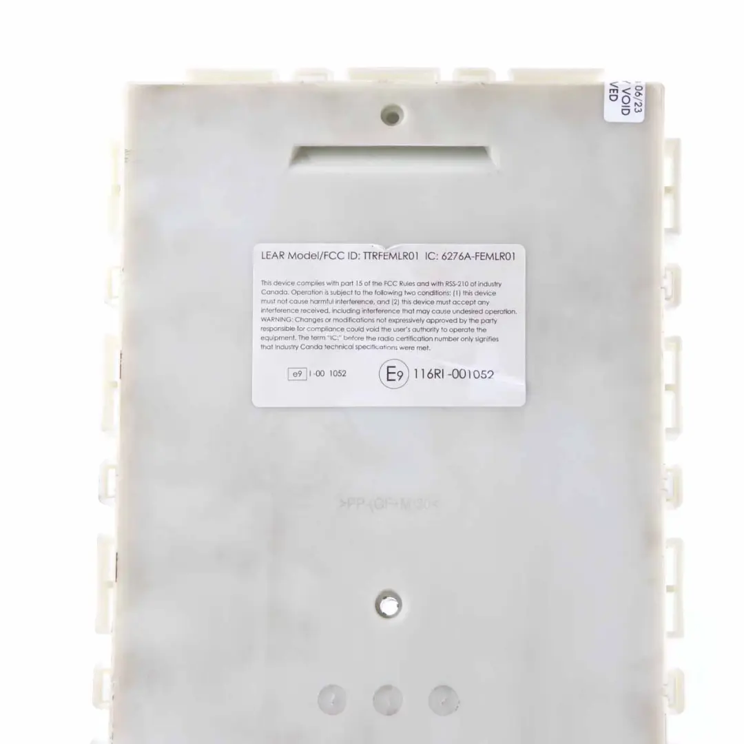 BMW F20 F21 F22 F30 F31 F32 F36 Module Control Unit FEM ECU LR01 - SKU 9280616 - Part number 9280616