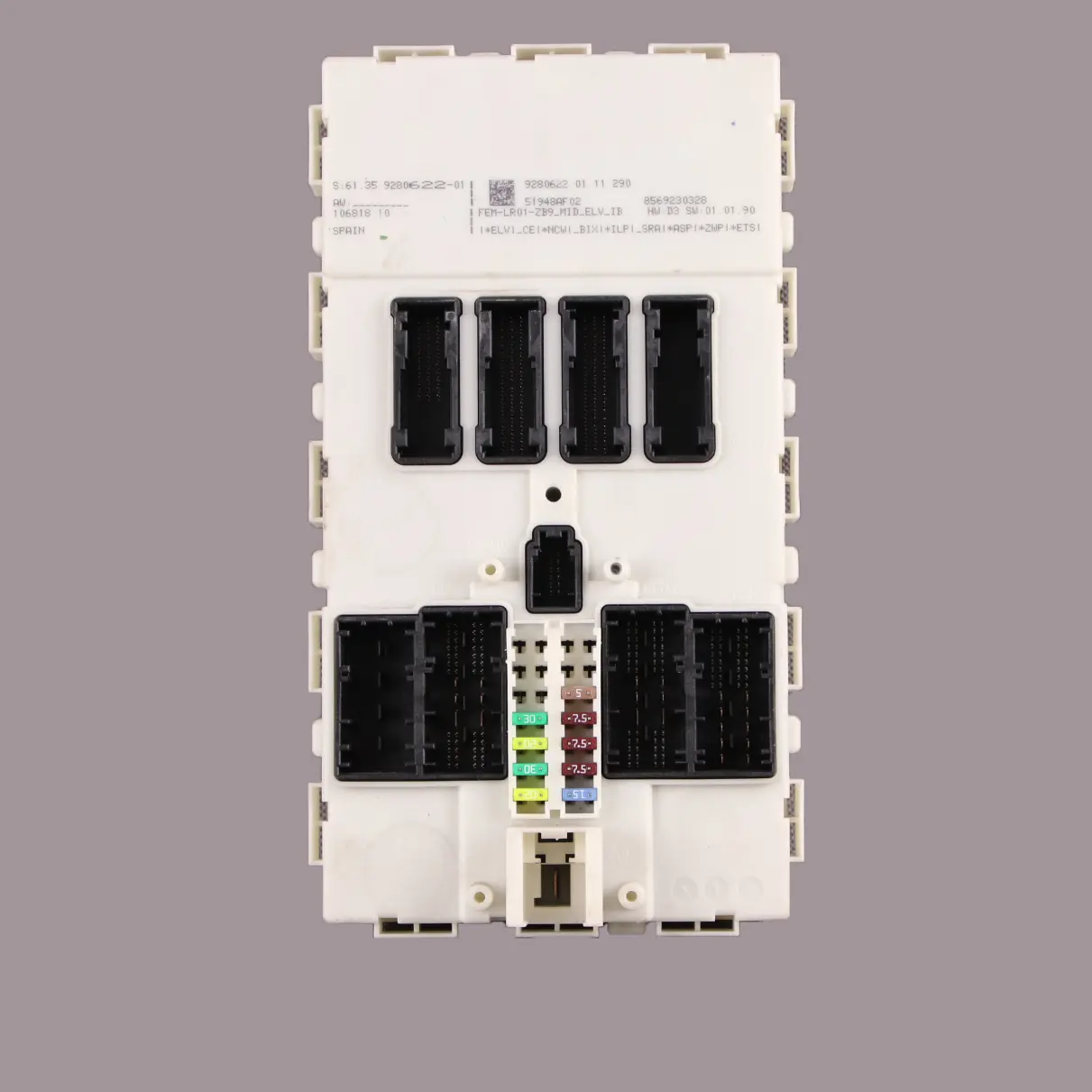 Módulo FEM BMW F20 F21 F22 F30 F32 Unidad Control ECU Caja de Fusibles 9280622