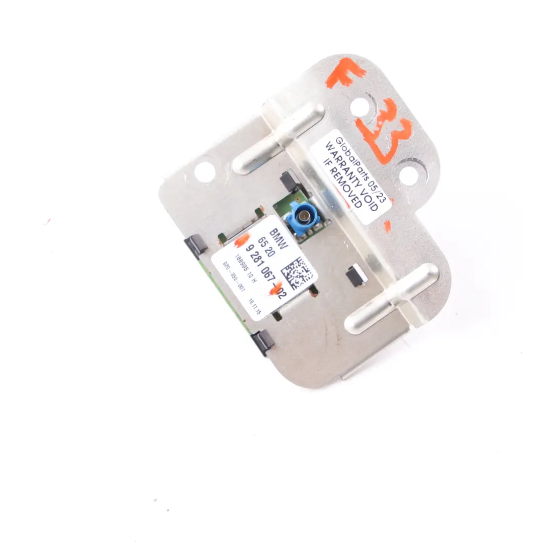 Antenne Amplificateur BMW F33 F83 M4 Unité GPS pour signaux aériens pour à propos du numéro de pièce 9281067 Antenne Amplificateur BMW F33 F83 M4 Unité GPS pour signaux aériens - SKU 9281067 - Numéro de pièce 9281067