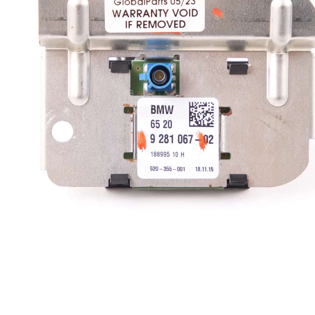 Antenna Amplifier BMW F33 F83 M4 Convertible Signal GPS Unit Aerial to with Part number 9281067 Antenna Amplifier BMW F33 F83 M4 Convertible Signal GPS Unit Aerial - SKU 9281067 - Part number 9281067