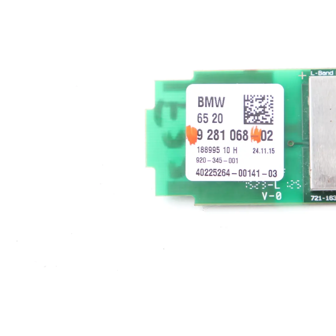 Antennenempfänger BMW F33 F83 M4 Cabrio Antenne DAB Einheit für mit Teilenummer 9281068 Antennenempfänger BMW F33 F83 M4 Cabrio Antenne DAB Einheit - SKU 9281068 - Teilenummer 9281068