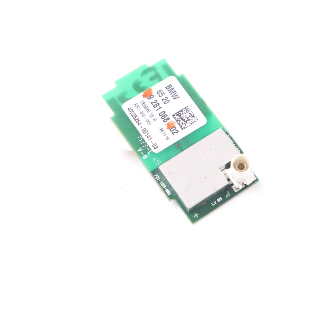 BMW F33 F83 M4 Odbiornik antenowy DAB - SKU 9281068 - Numer Części 9281068