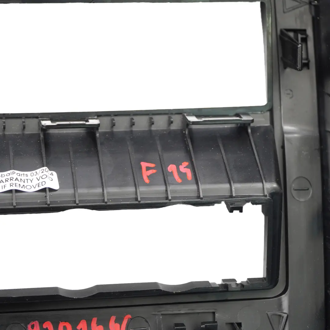  Mittel Konsolen Abdeckung BMW F15 F16 F86 Heck Verkleidung Schwarz - SKU 9281446 - Teilenummer 9281446