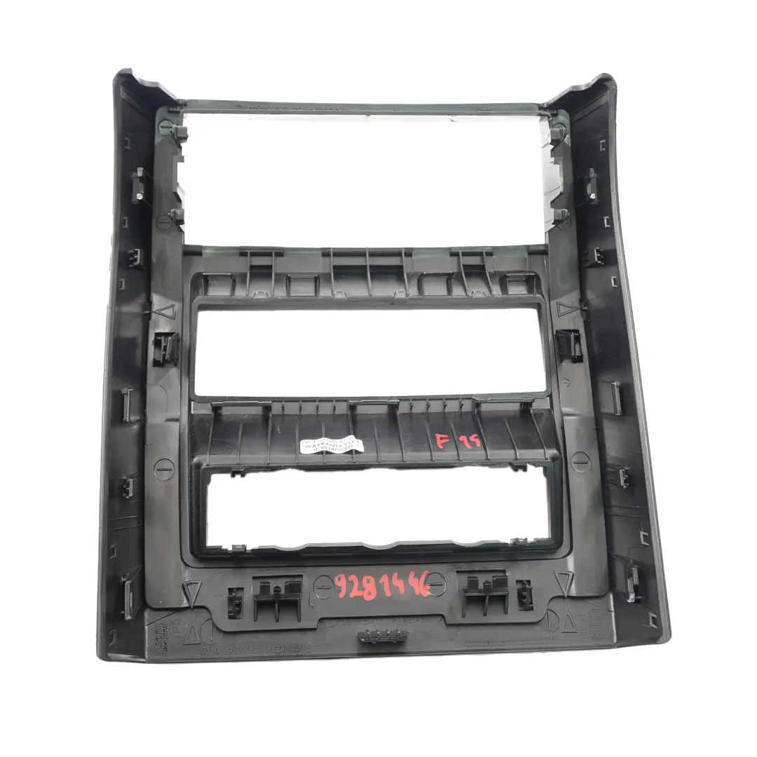  Mittel Konsolen Abdeckung BMW F15 F16 F86 Heck Verkleidung Schwarz - SKU 9281446 - Teilenummer 9281446