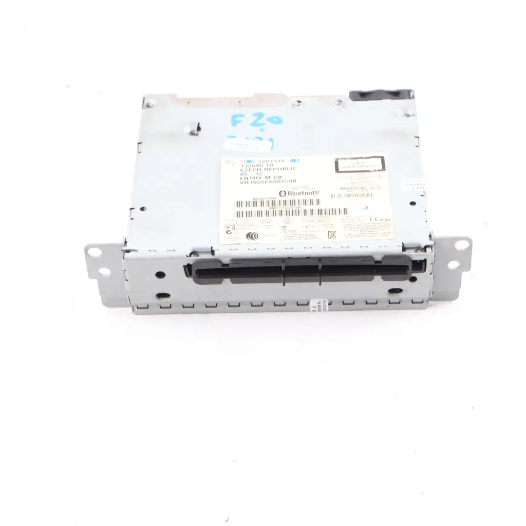 Radio Professional CD Control principal Bluetooth para BMW F20 F21 F22 F30 con número de pieza 9281518 BMW F20 F21 F22 F30 Radio Professional CD Control principal Bluetooth - SKU 9281518 - Número de pieza 9281518