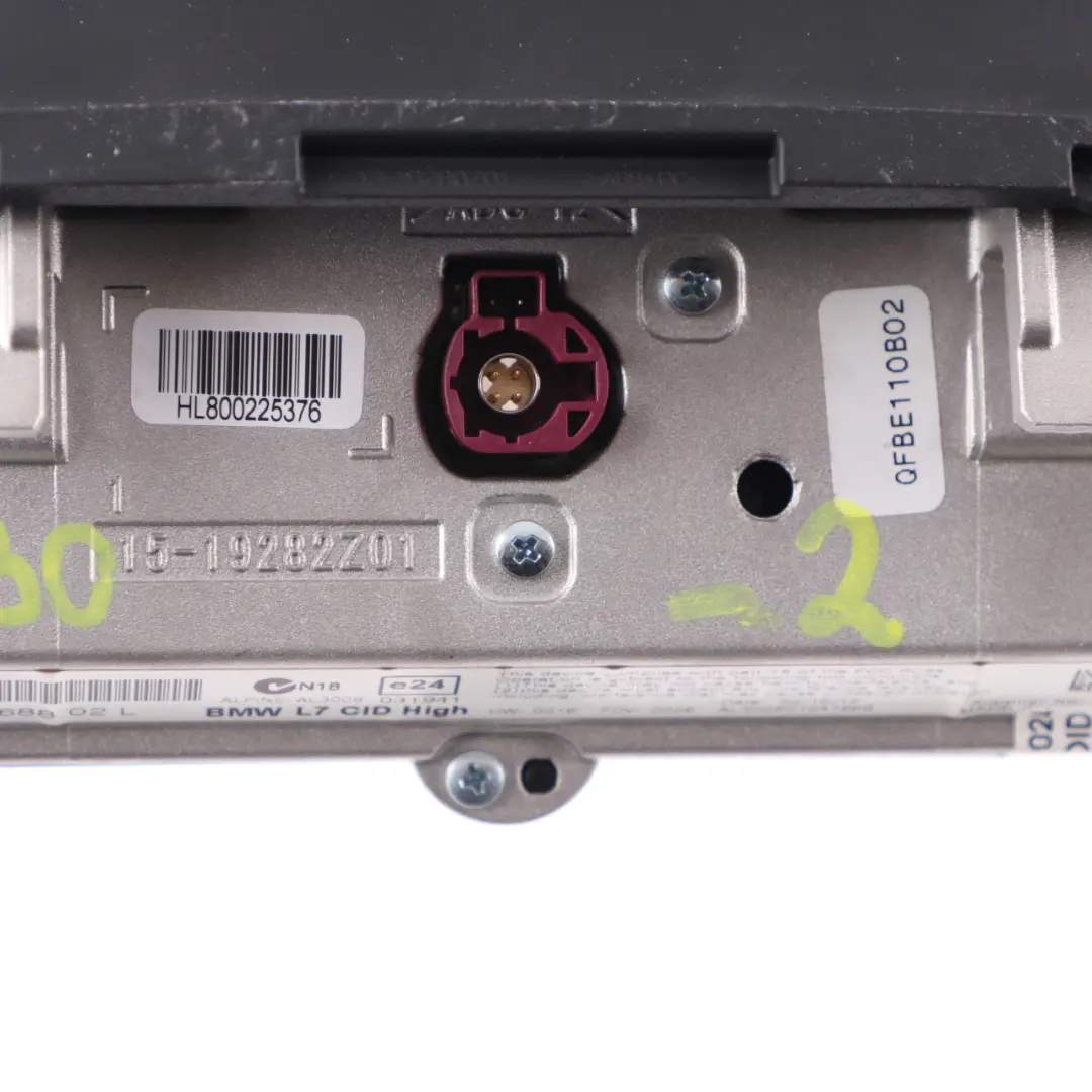  On-Board Screen BMW F30 F31 Central Information Display Monitor 8,8" - SKU 9281688-2 - Part number 9281688