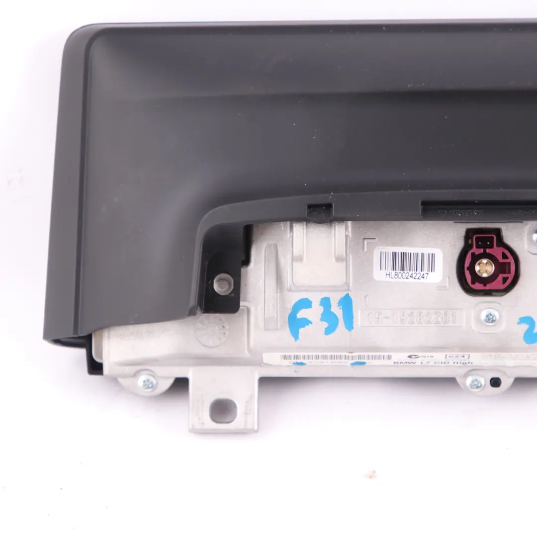 Central Information Display Screen 8,8" Professional BMW F30 F31 F32 F33 - SKU 9281688 - Part number 9281688