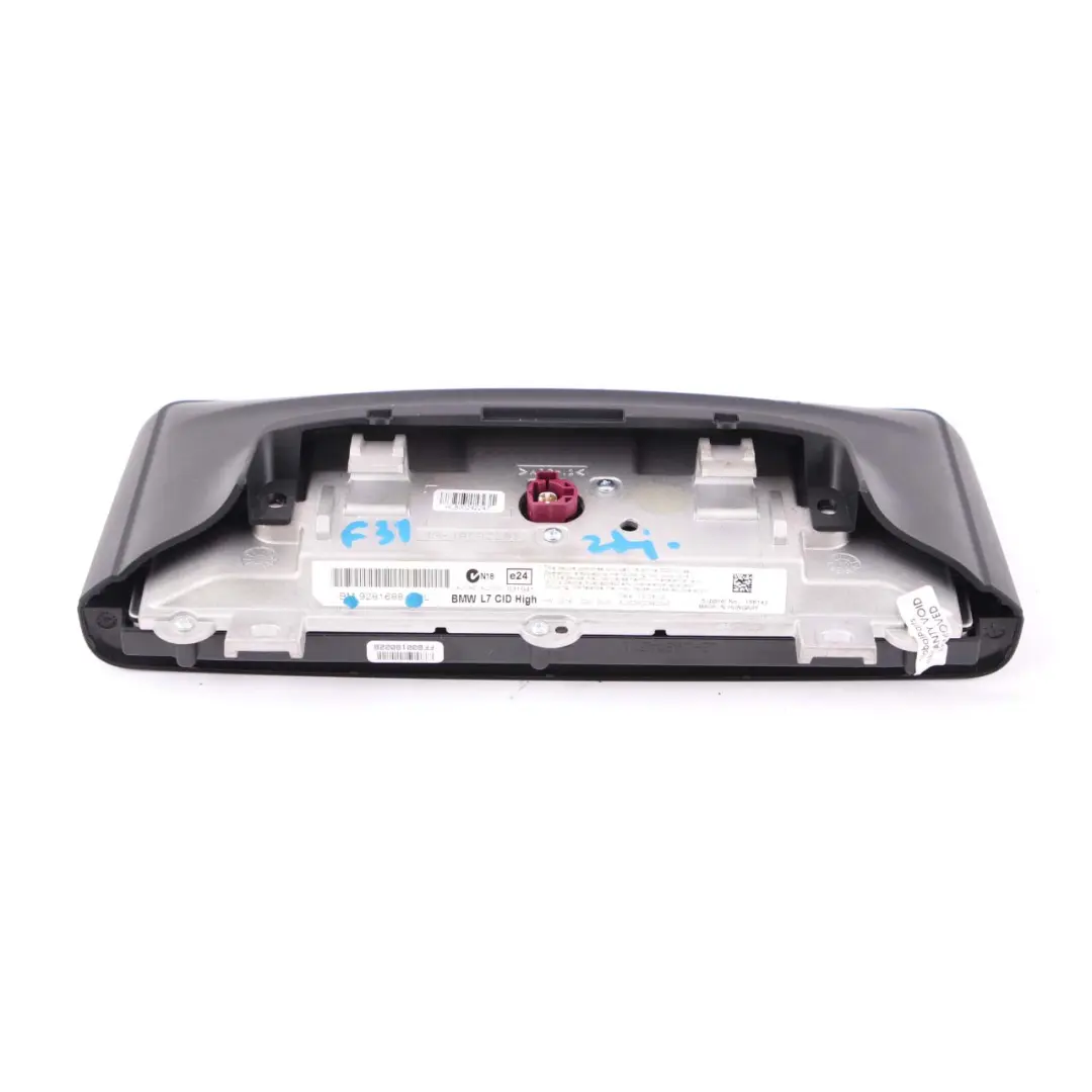 Central Information Display Screen 8,8" Professional BMW F30 F31 F32 F33 - SKU 9281688 - Part number 9281688