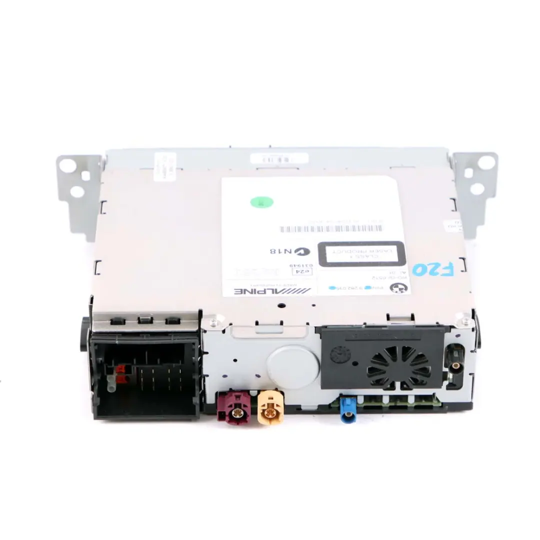 Champ 2 Radio Player Head Unit to BMW F20 F21 F22 F30 F31 Alpine CD with Part number 9282035 BMW F20 F21 F22 F30 F31 Alpine CD Champ 2 Radio Player Head Unit - SKU 9282035 - Part number 9282035