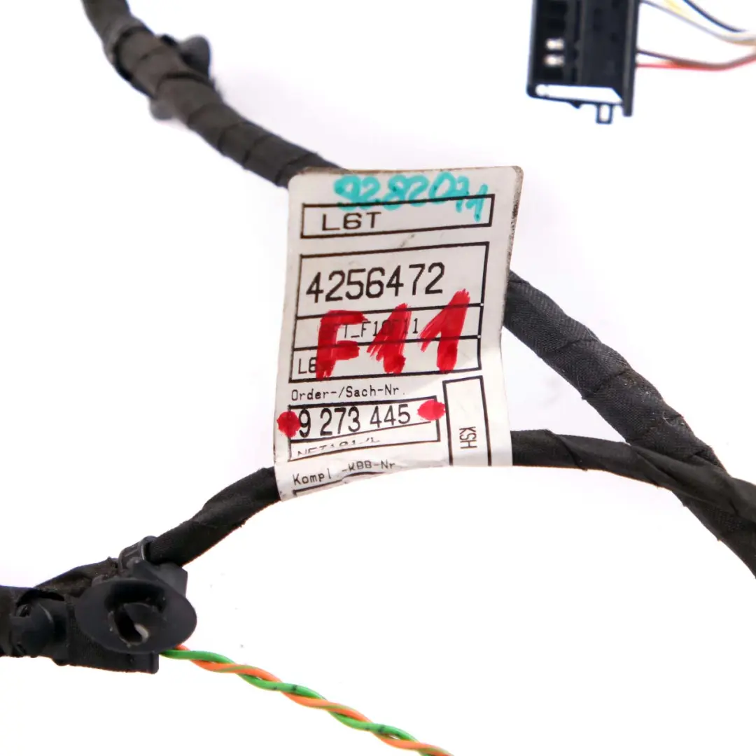 Front Cable Harness Loom Left N/S Door Wiring 9273445 to BMW F10 F11 with Part number 9282071 BMW F10 F11 Front Cable Harness Loom Left N/S Door Wiring 9273445 - SKU 9282071 - Part number 9282071