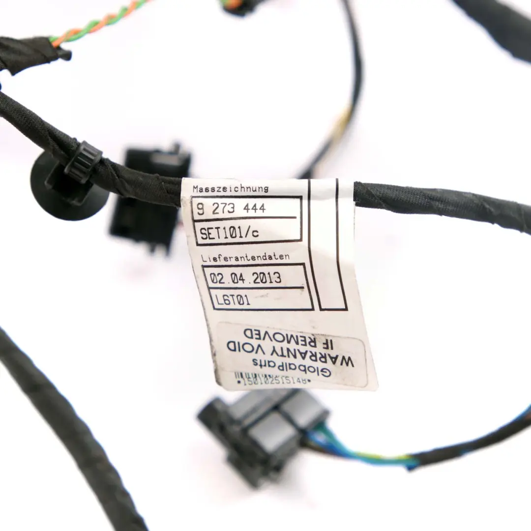 Faisceau De Câbles Avant Gauche Câblage De Porte 9273445 pour BMW F10 F11 à propos du numéro de pièce 9282071 BMW F10 F11 Faisceau De Câbles Avant Gauche Câblage De Porte 9273445 - SKU 9282071 - Numéro de pièce 9282071