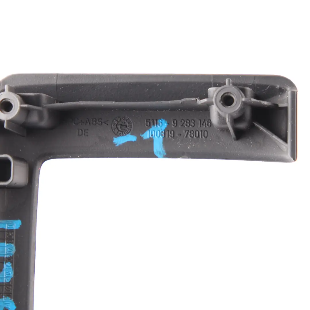 Dashboard Dash Trim Panel Cover Frame Black to BMW i3 I01 with Part number 9283146 BMW i3 I01 Dashboard Dash Trim Panel Cover Frame Black - SKU 9283146-1 - Part number 9283146