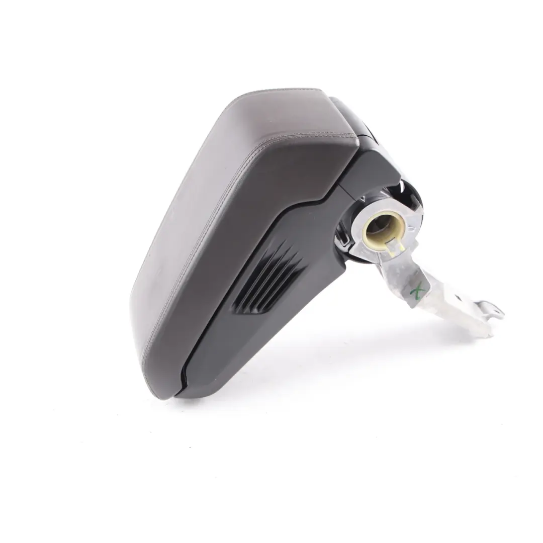 Centre Arm Rest Cover Centre Console Leather Dalbergia Brown to BMW i3 I01 with Part number 9283177 BMW i3 I01 Centre Arm Rest Cover Centre Console Leather Dalbergia Brown - SKU 9283177 - Part number 9283177