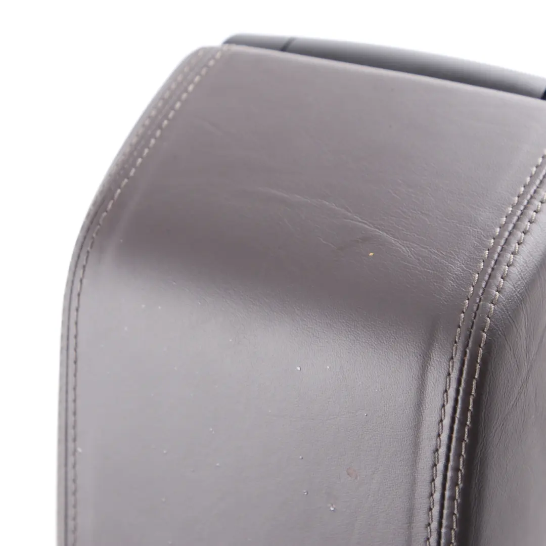 Centre Arm Rest Cover Centre Console Leather Dalbergia Brown to BMW i3 I01 with Part number 9283177 BMW i3 I01 Centre Arm Rest Cover Centre Console Leather Dalbergia Brown - SKU 9283177 - Part number 9283177