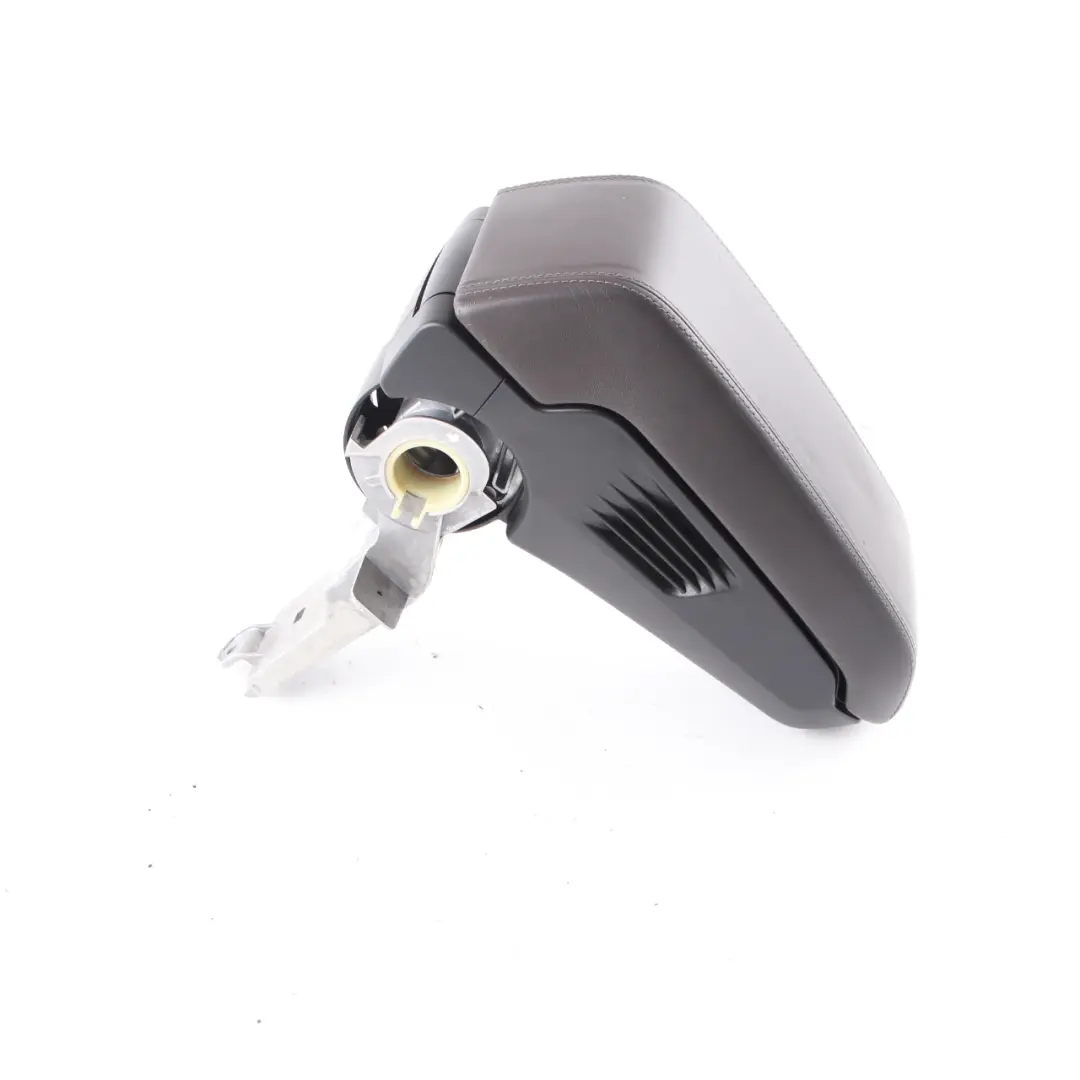 Centre Arm Rest Cover Centre Console Leather Dalbergia Brown to BMW i3 I01 with Part number 9283177 BMW i3 I01 Centre Arm Rest Cover Centre Console Leather Dalbergia Brown - SKU 9283177 - Part number 9283177