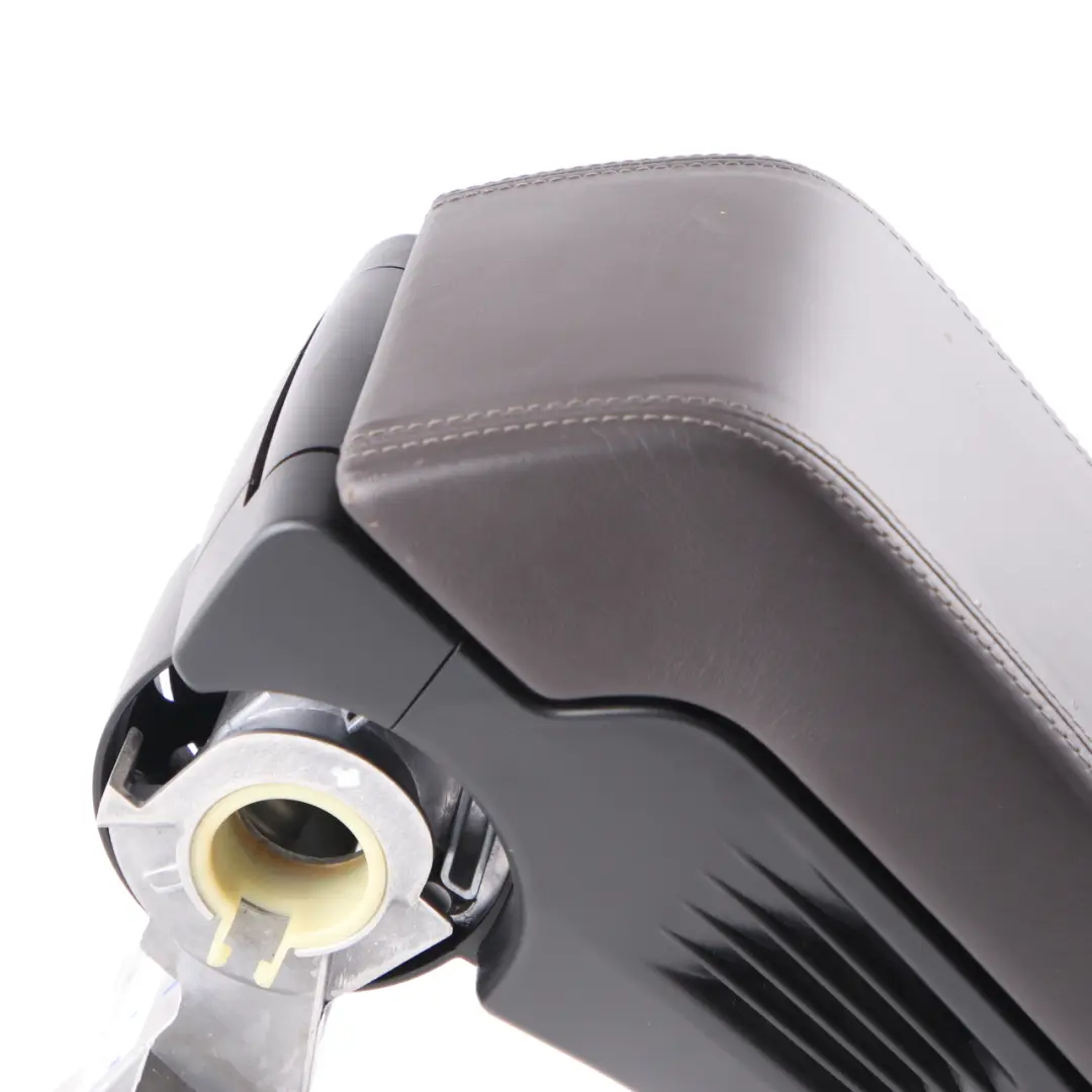 Centre Arm Rest Cover Centre Console Leather Dalbergia Brown to BMW i3 I01 with Part number 9283177 BMW i3 I01 Centre Arm Rest Cover Centre Console Leather Dalbergia Brown - SKU 9283177 - Part number 9283177