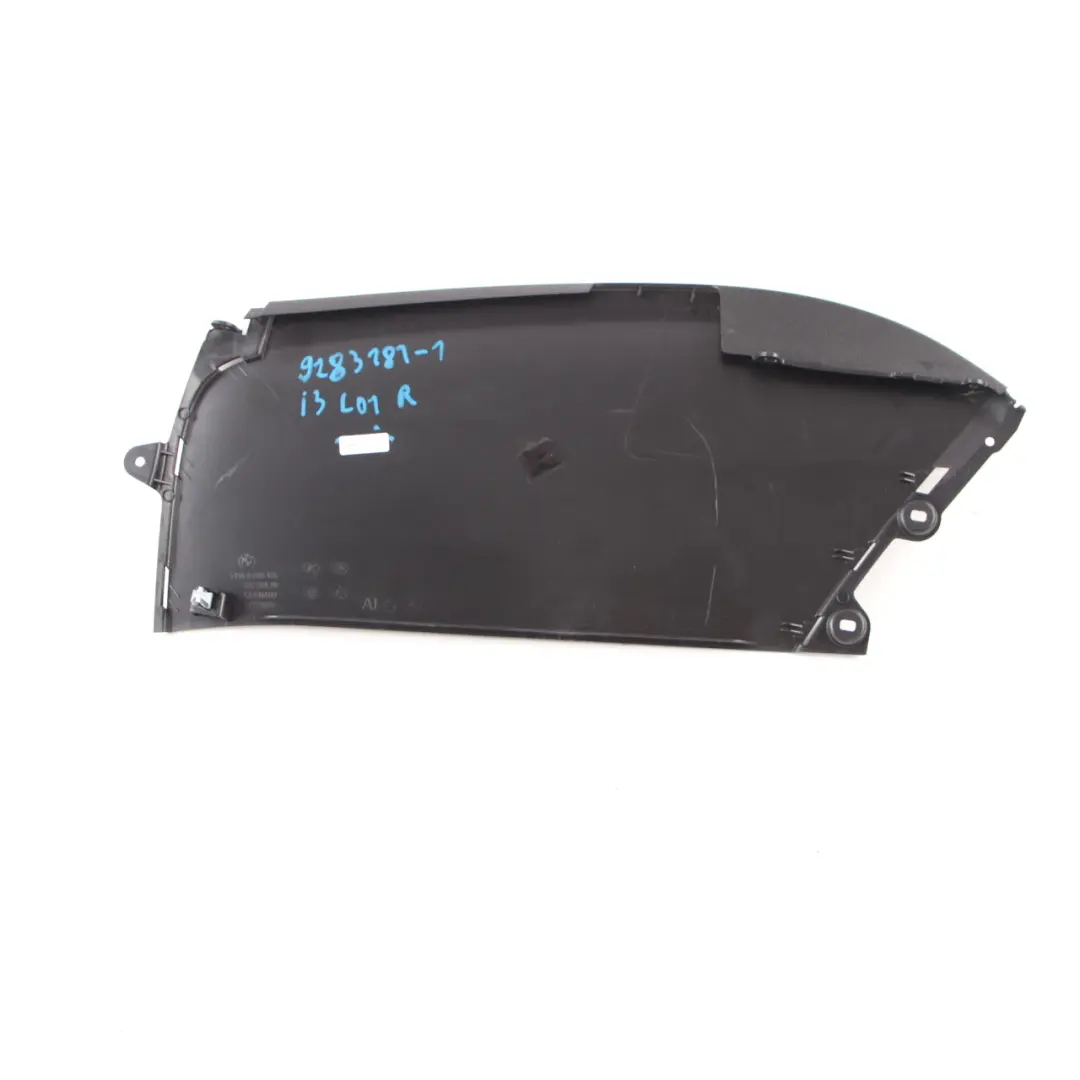 BMW i3 I01 Centre Console Trim Cover Panel Left N/S Black 9283135 - SKU 9283181-1 - Part number 9283181