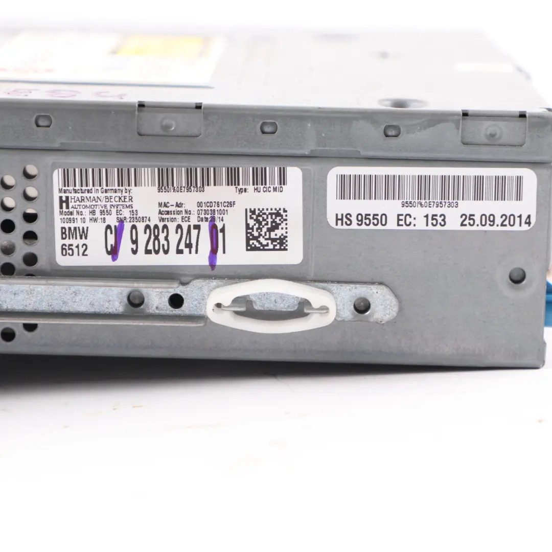 BMW E81 E82 X1 E84 E87 E90 E91 Radioodtwarzacz Radio 6959145 - SKU 9283247 - Numer Części 9283247