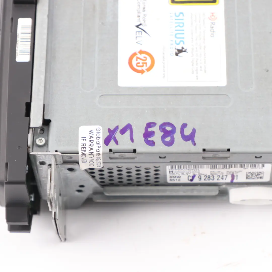 BMW E81 E82 X1 E84 E87 E90 E91 Radio Stereo Business CD Unidad principal 6959145 - SKU 9283247 - Número de pieza 9283247