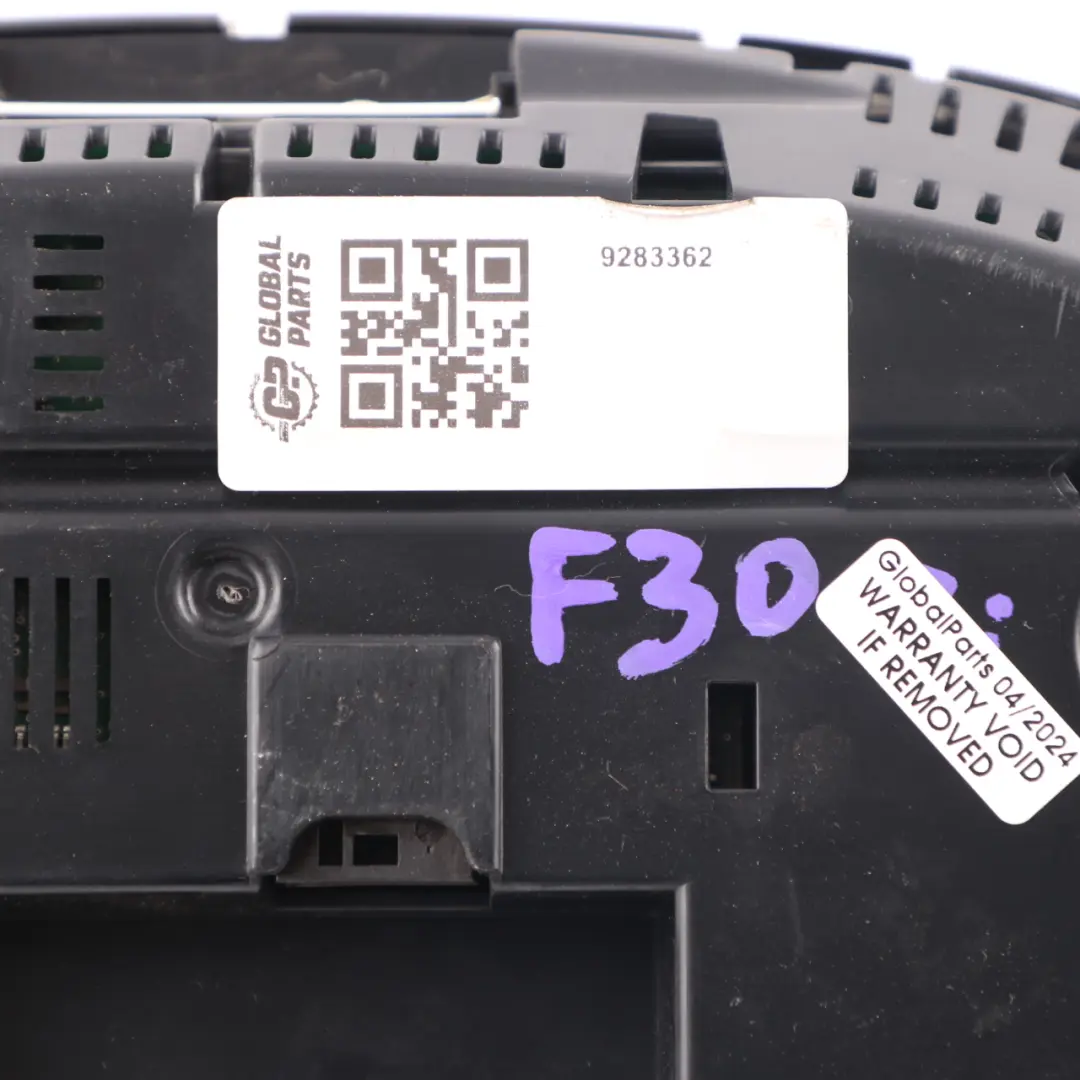 Instrument Cluster BMW F30 Diesel Speedometer RPM Counter Gauges to with Part number 9283362 Instrument Cluster BMW F30 Diesel Speedometer RPM Counter Gauges - SKU rhd-9283362 - Part number 9283362