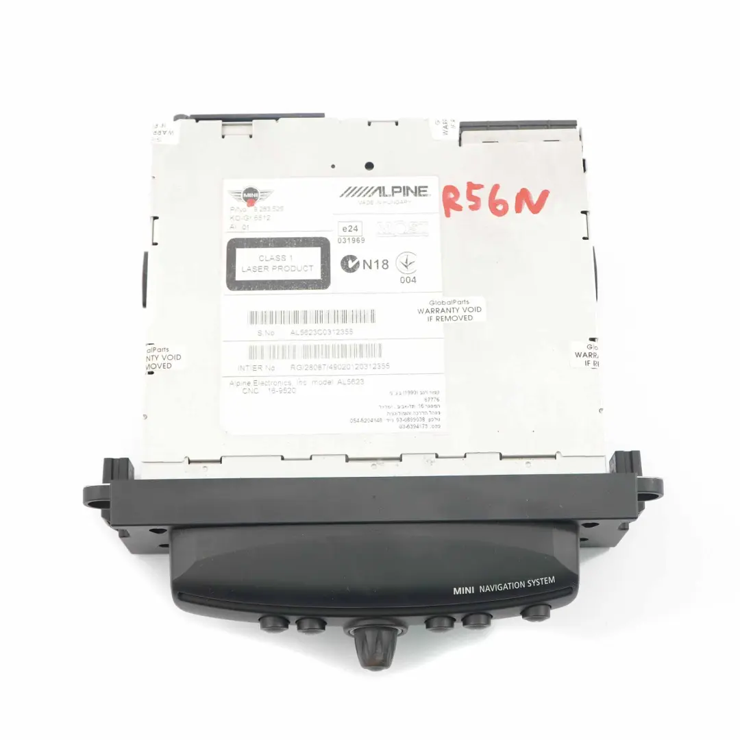 Radio Nawigacja GPS DAB 9257093 do Mini R56 LCI R60 o numerze 9283529 Mini R56 LCI R60 Radio Nawigacja GPS DAB 9257093 - SKU 9283529 - Numer Części 9283529