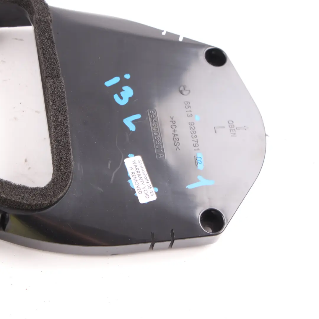  Speaker Mount BMW i3 I01 Subwoofer Central Bass Bracket Left N/S Hi-Fi - SKU 9283791-1 - Part number 9283791