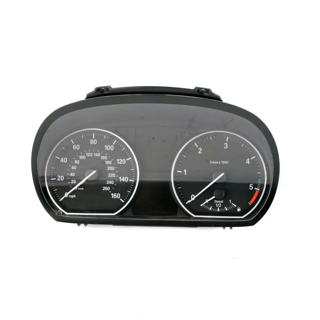 BMW E81 E82 E88 E87 LCI 123d N47S Speedo Clocks Instruments MPH Manual - SKU 9283806 - Part number 9187051