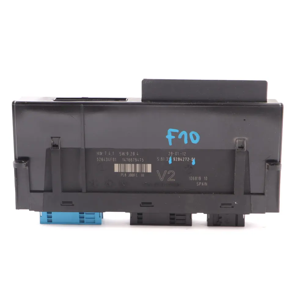 Body Control Modul Elektronische Komfort Steuergerät für BMW F10 mit Teilenummer 9284272 BMW F10 Body Control Modul Elektronische Komfort Steuergerät - SKU 9284272 - Teilenummer 9284272