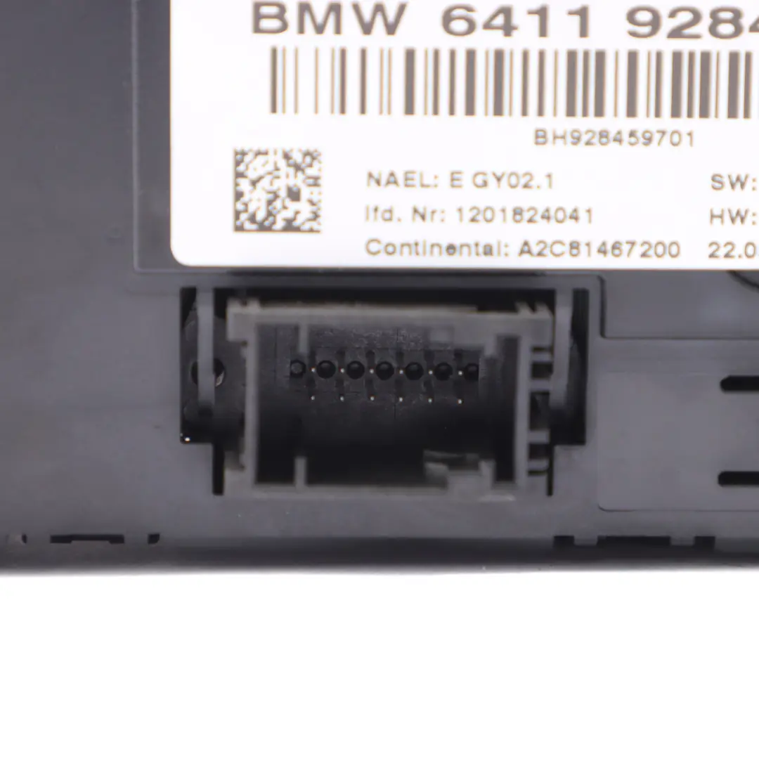 Air Control Panel BMW X3 F25 Unit Automatic Conditioning High - SKU 9284597 - Part number 9284597