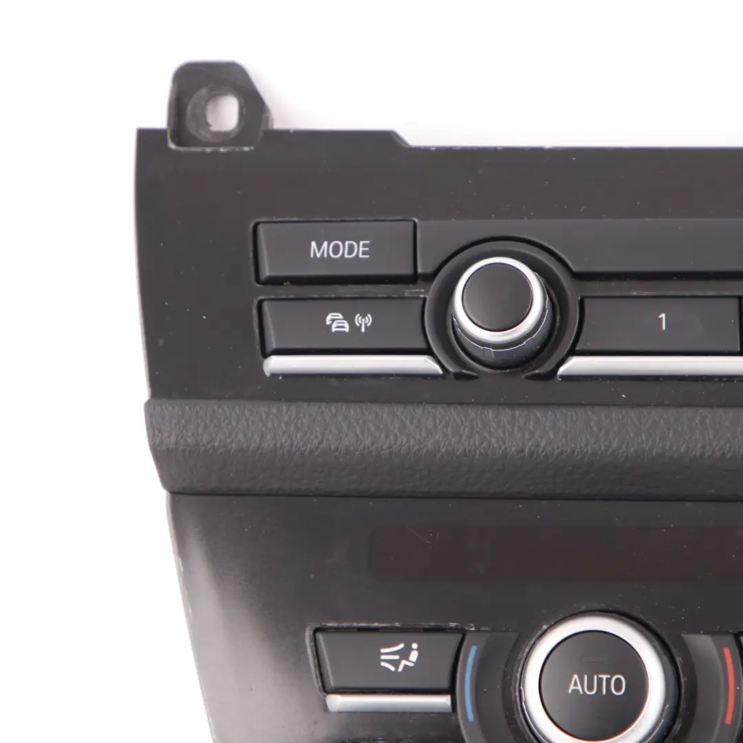 BMW F10 F11 Switch Panel Radio Air Conditioning Control Panel Black - SKU 9285330 - Part number 9285330