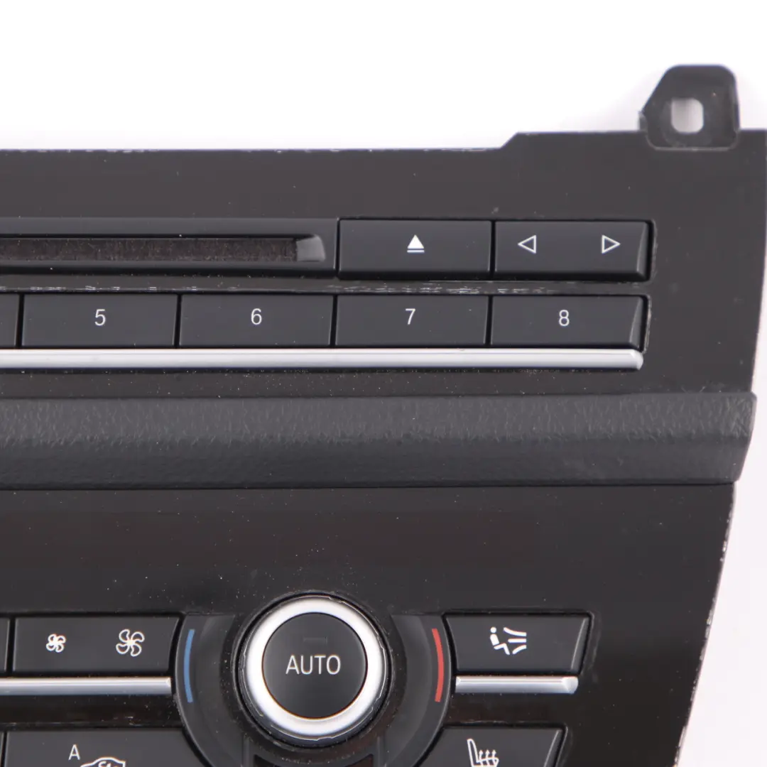 BMW F10 F11 Switch Panel Radio Air Conditioning Control Panel Black - SKU 9285330 - Part number 9285330