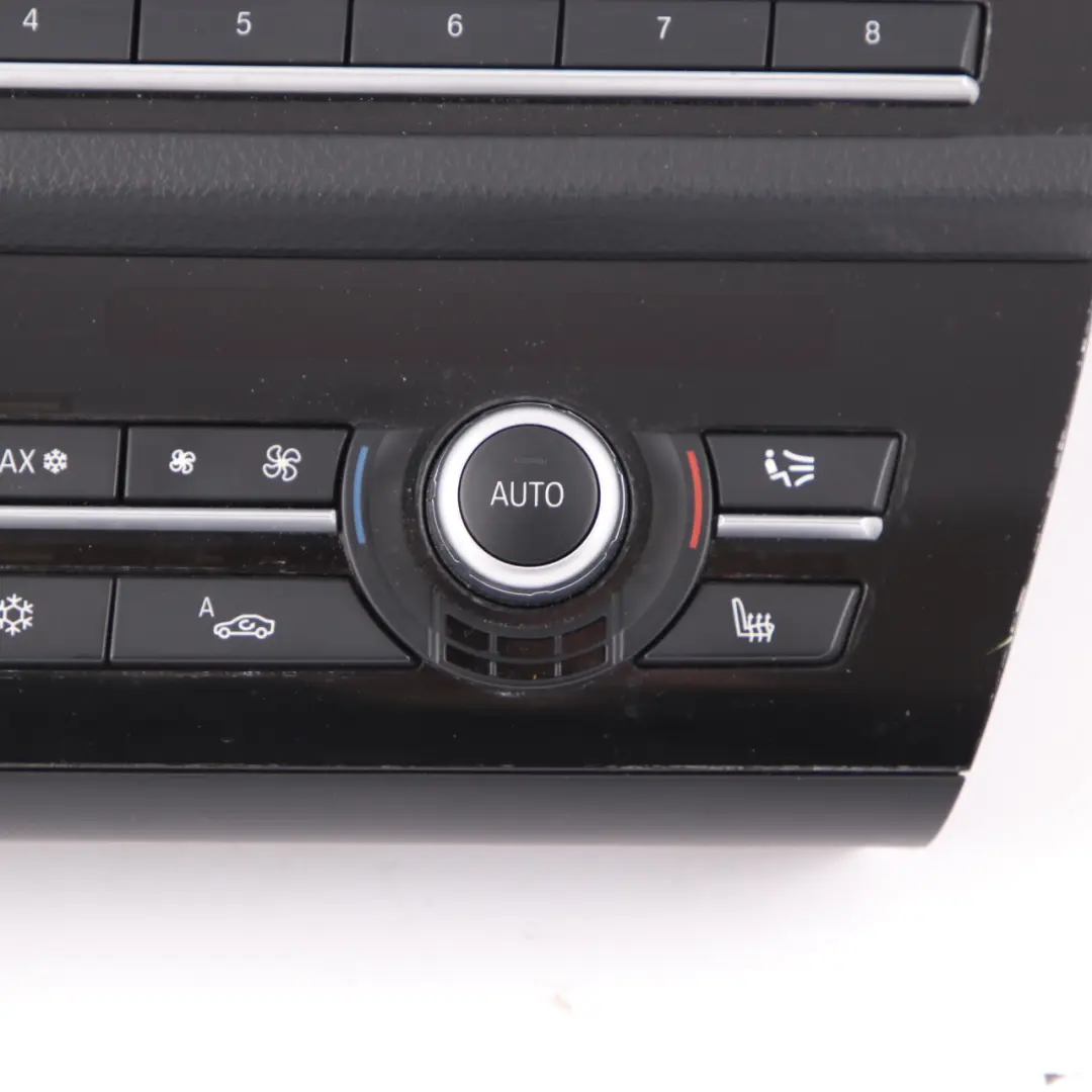 BMW F10 F11 Switch Panel Radio Air Conditioning Control Panel Black - SKU 9285330 - Part number 9285330