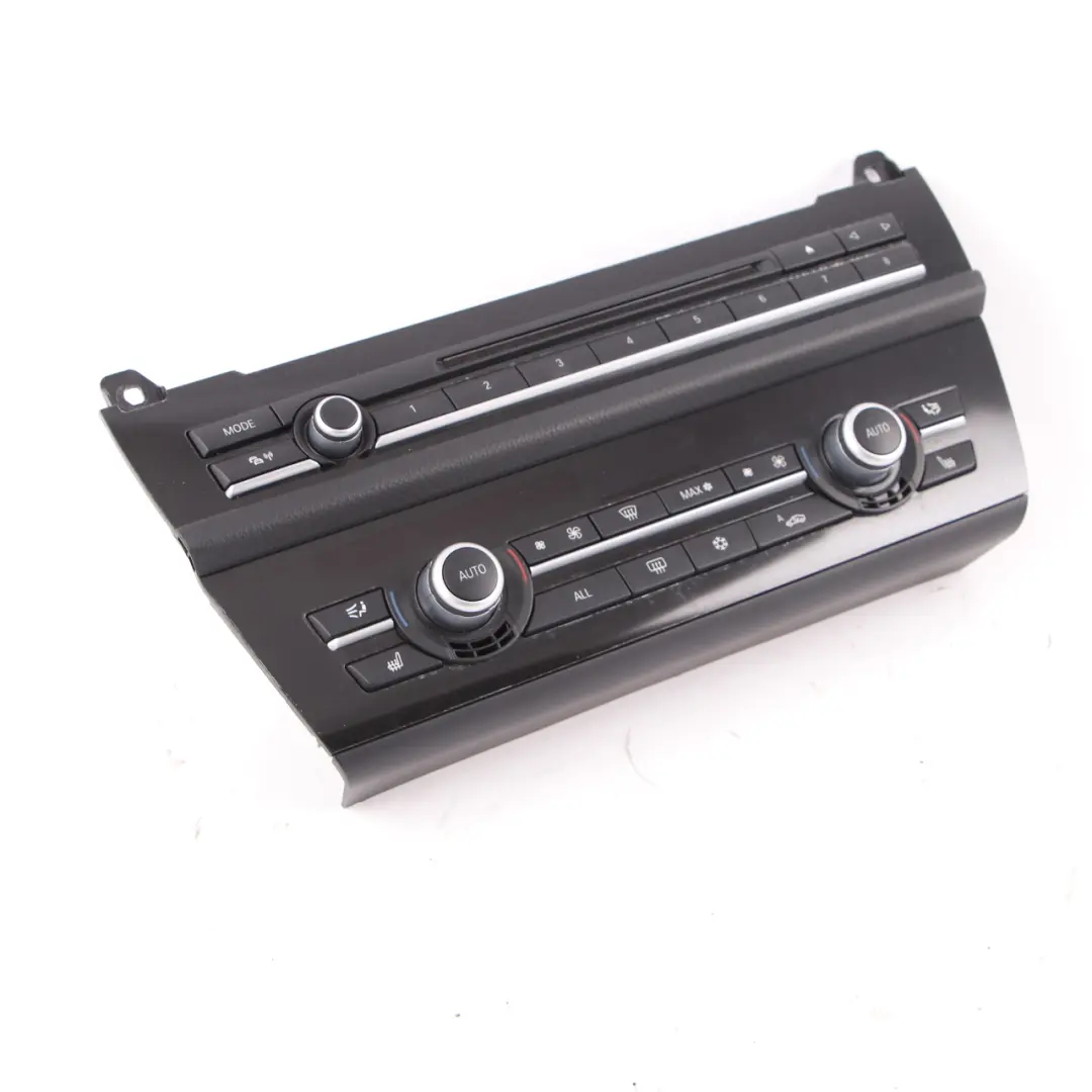 BMW F10 F11 Switch Panel Radio Air Conditioning Control Panel Black - SKU 9285330 - Part number 9285330