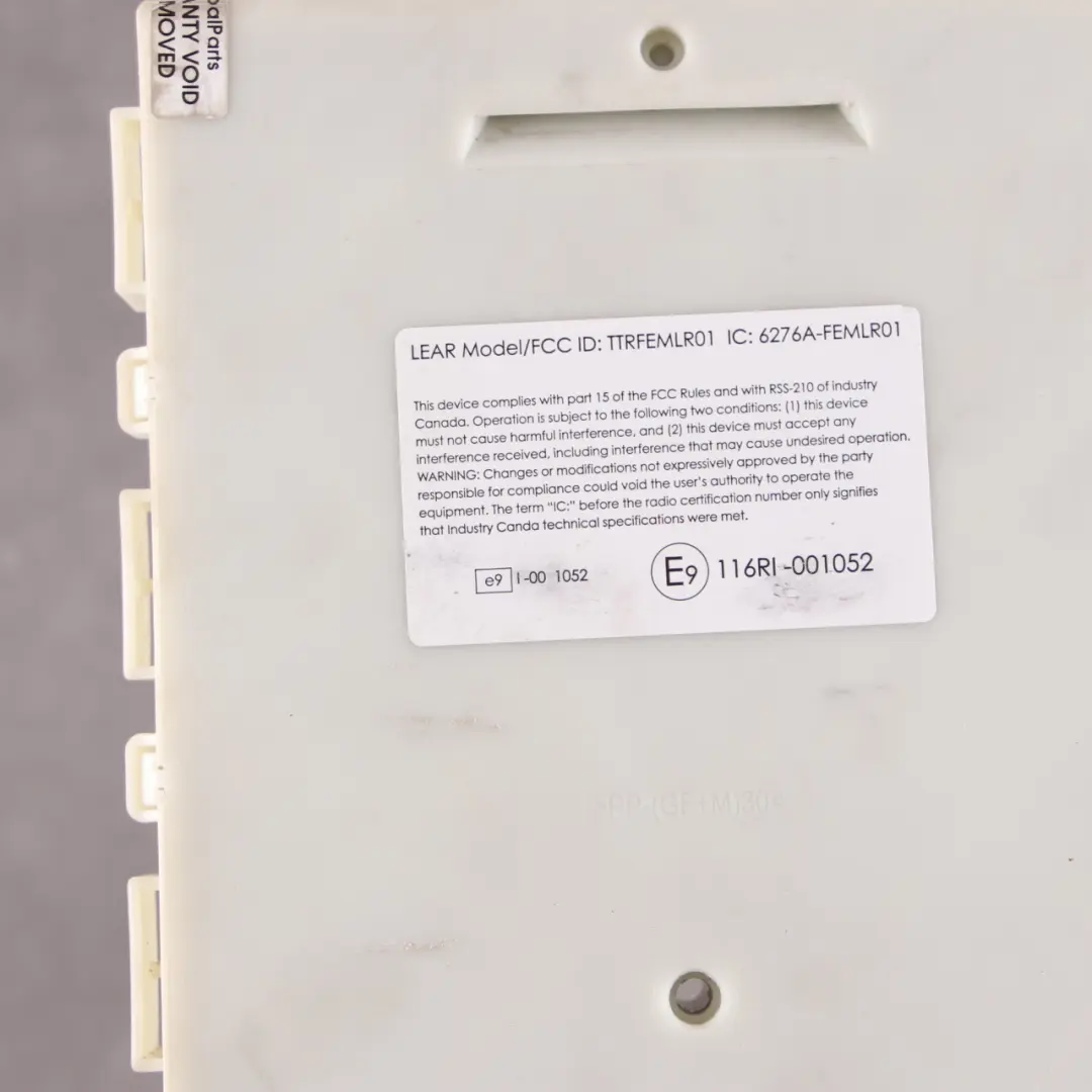  FEM Module BMW F20 F21 F22 F30 F32 ECU Control Unit Fuse Box - SKU 9286113 - Part number 9286113