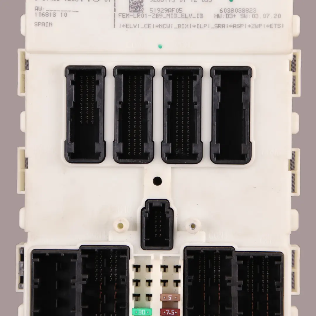  FEM Module BMW F20 F21 F22 F30 F32 ECU Control Unit Fuse Box - SKU 9286113 - Part number 9286113